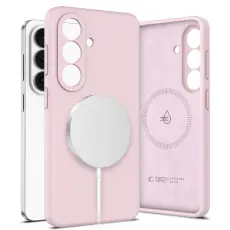 Tech-Protect Galaxy S26 Skal MagSafe Silicone Pink Pearl