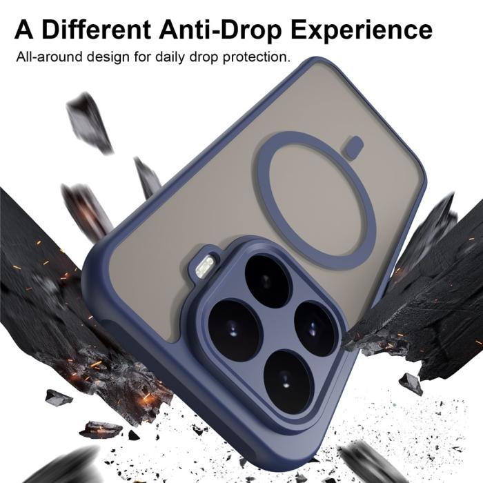 Bild 3, Xiaomi 17T Skal TPU Magsafe Matt Blå