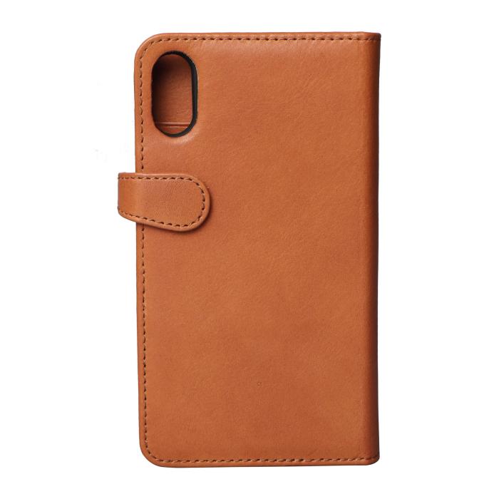 Bild 5, Buffalo iPhone Xs Max Fodral 2in1 Äkta Läder Congac