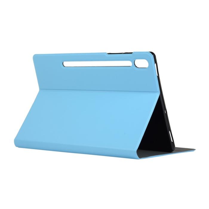 Bild 3, Samsung Galaxy Tab S7 Plus / Tab S8 Plus Fodral Case Stand Ljus Blå