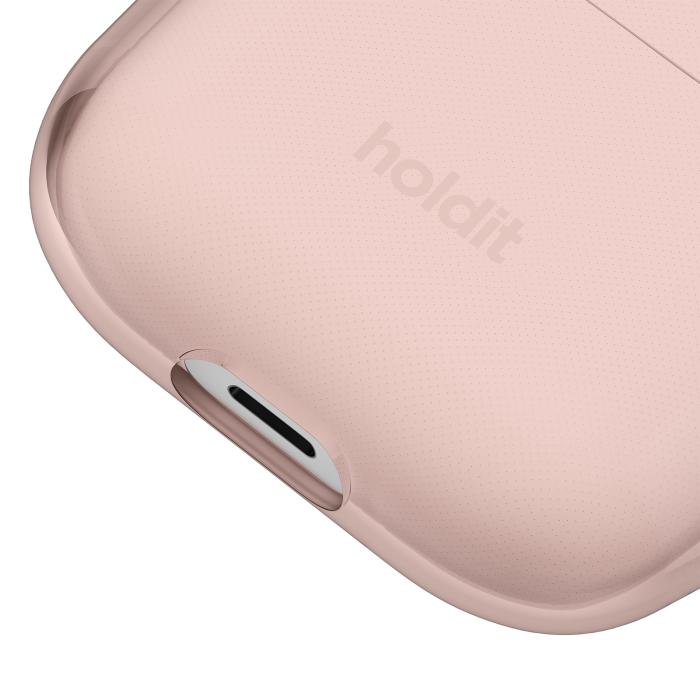 Bild 3, holdit AirPods 3 Skal Seethru Blush Pink