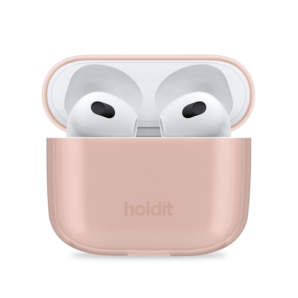 holdit AirPods 3 Skal Seethru Blush Pink