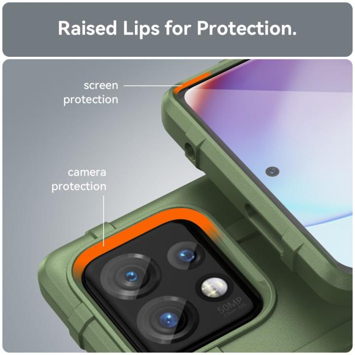 Bild 6, Motorola Edge 40 Pro 5G Skal Robust Grön