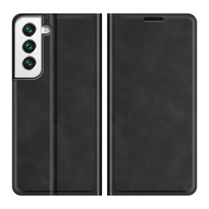 Bild 2, Samsung Galaxy S22 Fodral Retro Skin Touch Svart