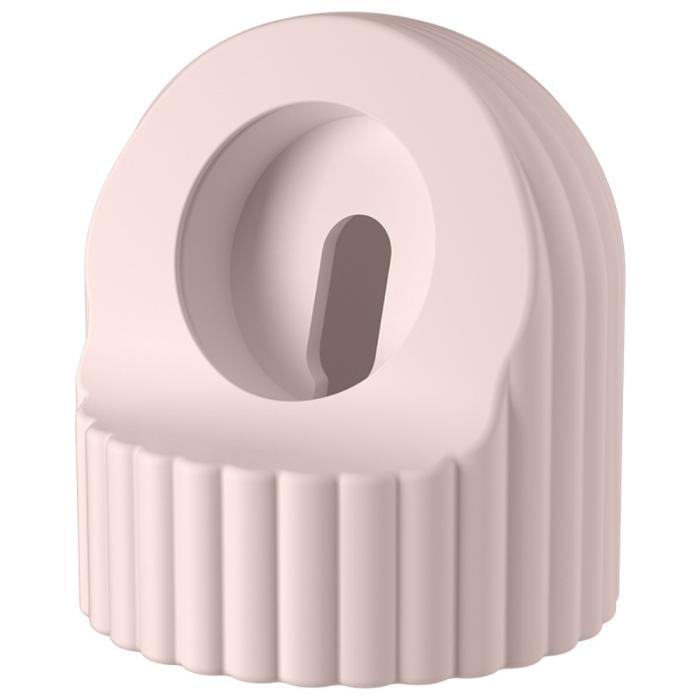 Bild 1, Apple Watch Wave Silikon Stativ Ljus Rosa