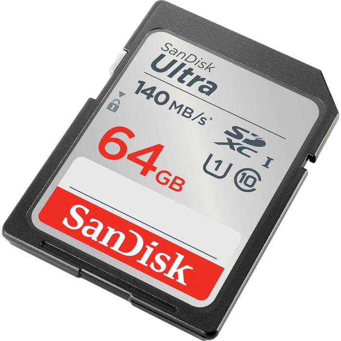 Bild 4, SanDisk SDXC Ultra 64 GB 140MB/s Minneskort