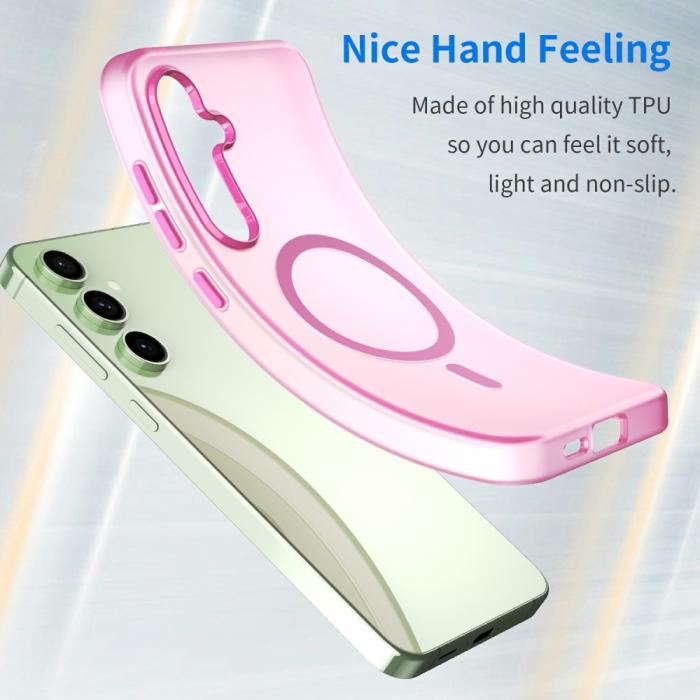Bild 4, Samsung Galaxy S24 FE Skal MagSafe Slim Matt Rosa