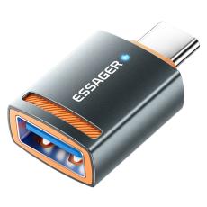 ESSAGER USB-C Till USB-A Adapter Gr&aring;