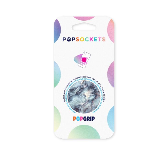 Bild 2, PopSockets Avtagbart Grip med Ställfunktion Blue Marble