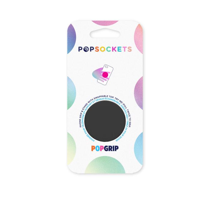Bild 2, PopSockets Avtagbart Grip med Ställfunktion Svart