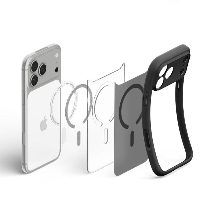 Bild 4, Spigen iPhone 18 Pro / 17 Pro Skal MagSafe Ultra Svart