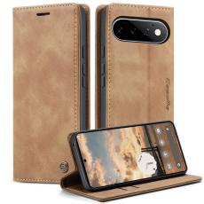 CASEME Google Pixel 11 / 11 Pro Fodral RFID L&auml;der Brun