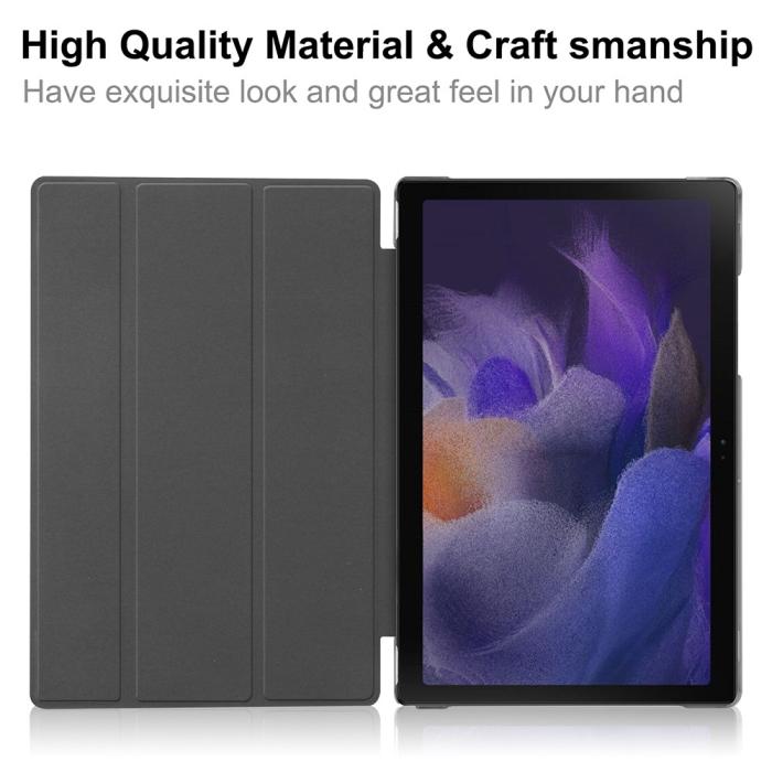 Bild 4, Samsung Galaxy Tab A8 10.5 (2021) Fodral Tri-Fold Roséguld