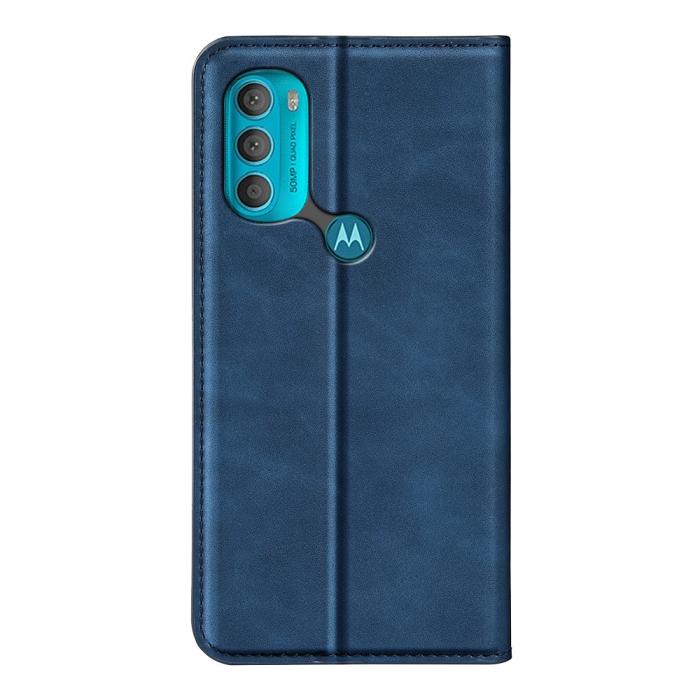 Bild 3, Motorola Moto G71 Fodral Flip Blå