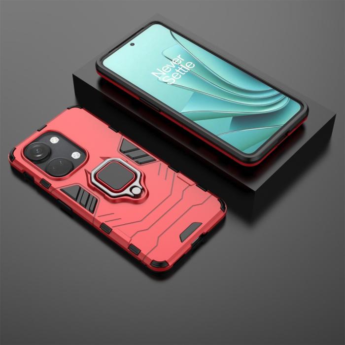Bild 5, OnePlus Nord 3 5G Skal Hybrid Armor Ring Röd