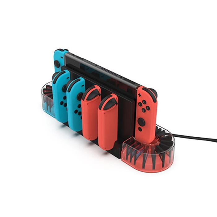 Bild 2, KJH Nintendo Switch/OLED Laddningsställ U-Formad
