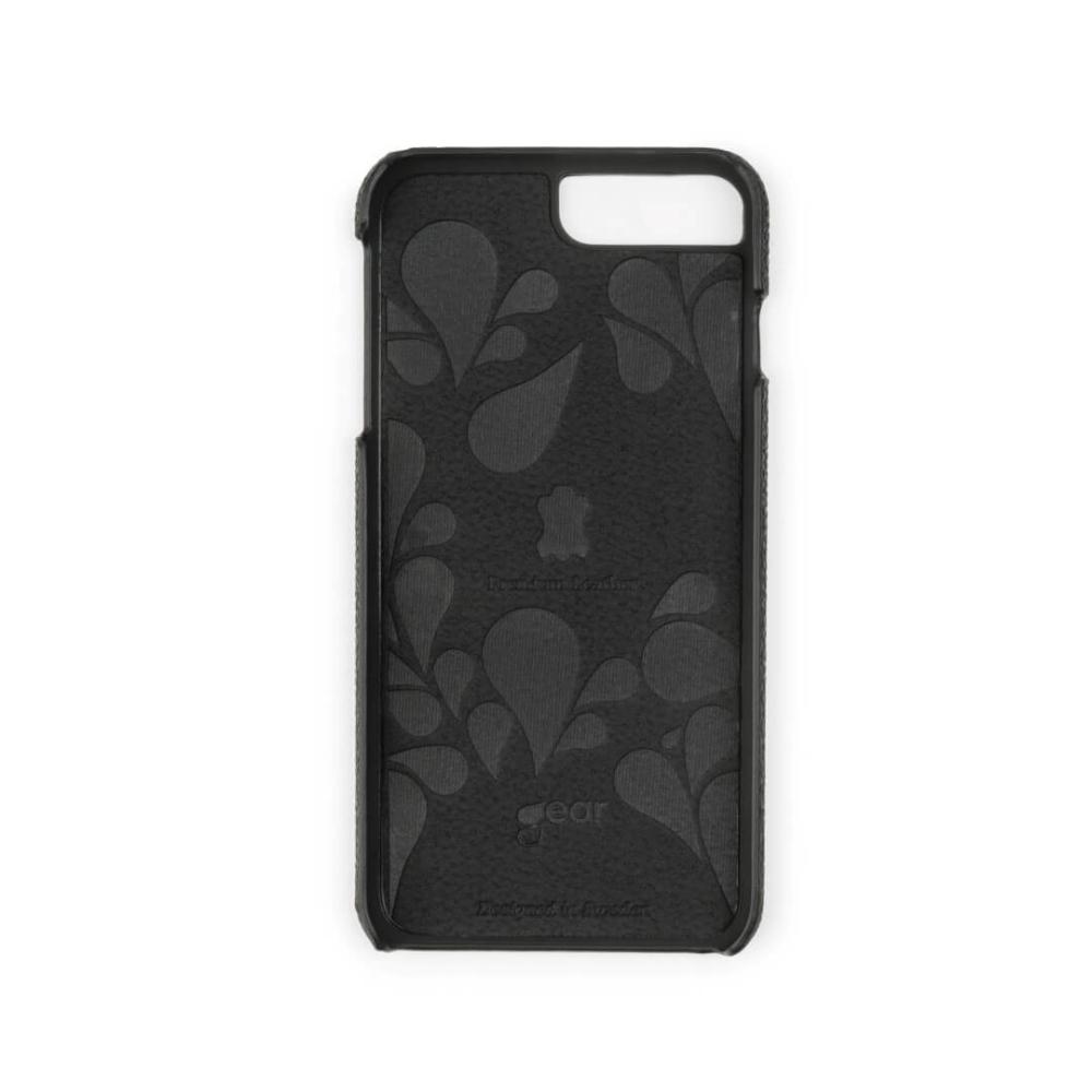 ONSALA iPhone 6/7/8 Plus Skal Äkta Läder Svart