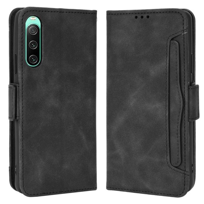 Bild 1, Sony Xperia 10 V Fodral Med Avtagbart Kortfodral Svart