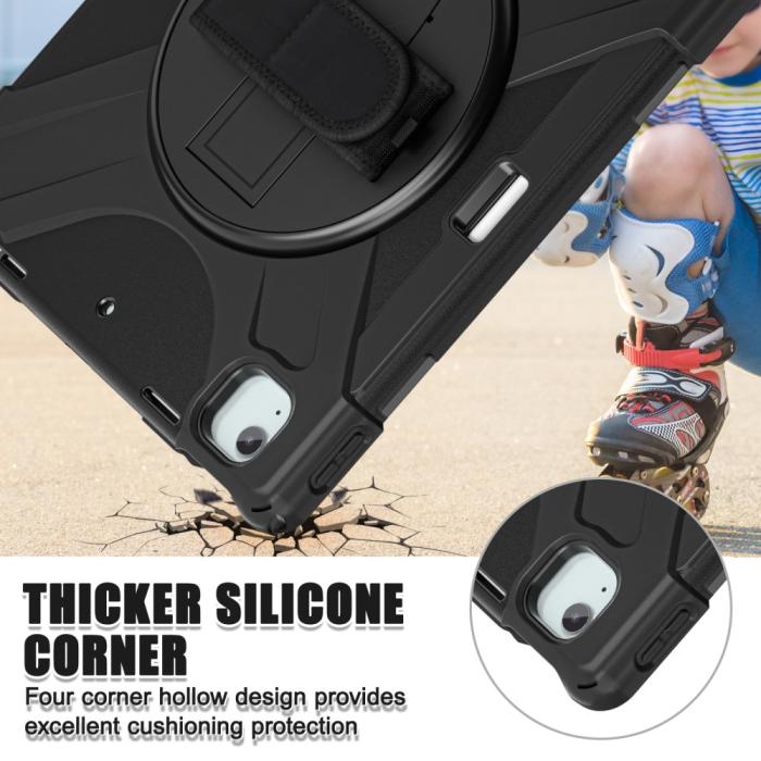 Bild 4, iPad Air 13 2026-2024/Pro 12.9 2022-2020/2018 360 Skal Kickstand