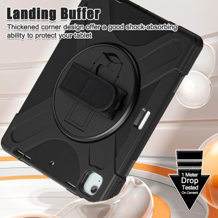 Bild 5, iPad Air 13 2026-2024/Pro 12.9 2022-2020/2018 360 Skal Kickstand