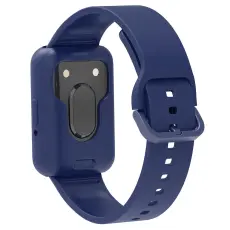 Samsung Galaxy Watch Fit 3 Skal / Armband Silikon Bl&aring;