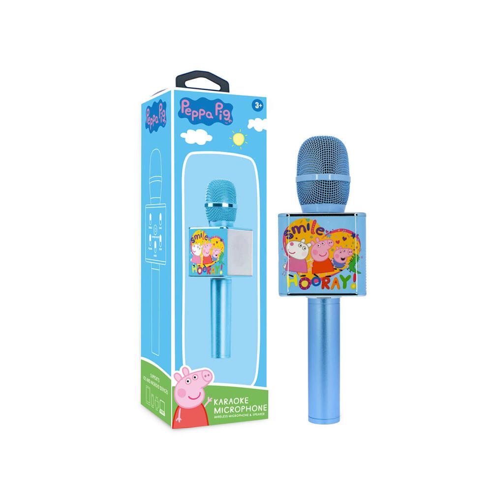 Peppa Pig Trådlös Karaoke Mikrofon Med Högtalare