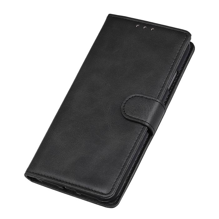 Bild 6, Samsung Galaxy S22 Plus Fodral Solid Läder Svart