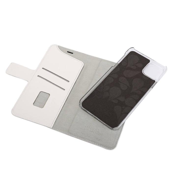 Bild 3, ONSALA iPhone 11 Pro Max 2in1 Magnet Fodral / Skal Saffiano White