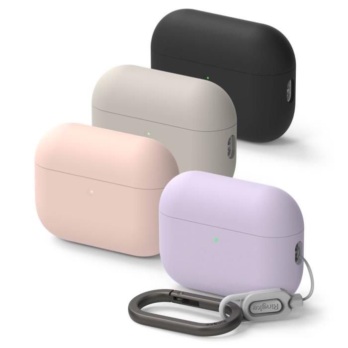 Bild 2, Ringke AirPods Pro 3 Skal Silikon Ljus Lila