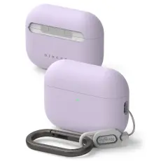 Ringke AirPods Pro 3 Skal Silikon Ljus Lila