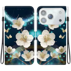iPhone 17 Pro Fodral Med Tryck Blommor