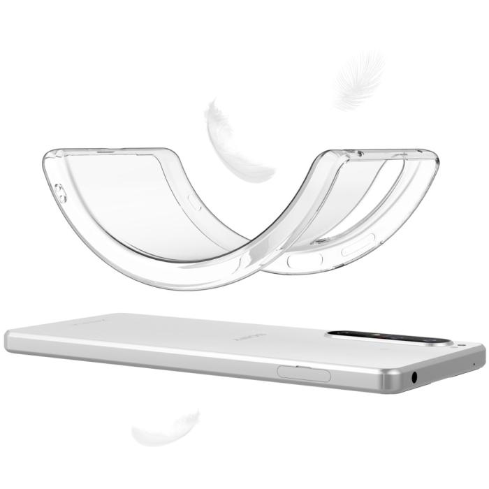 Bild 2, Sony Xperia 1 III - Transparent TPU Skal