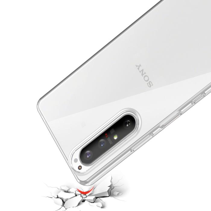 Bild 3, Sony Xperia 1 III - Transparent TPU Skal
