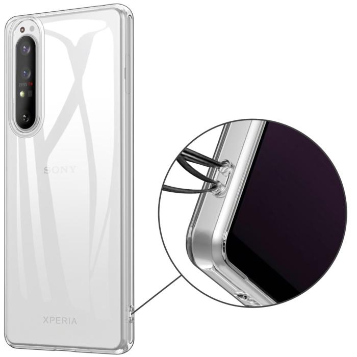 Bild 5, Sony Xperia 1 III - Transparent TPU Skal