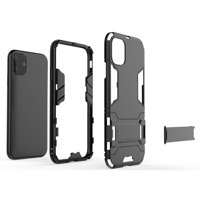 Bild 5, iPhone 11 - Armour Hybrid Skal - Svart