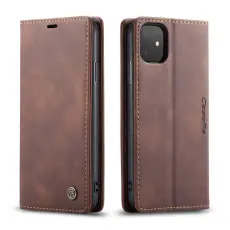 iPhone 11 - CASEME Plånboksfodral - Brun