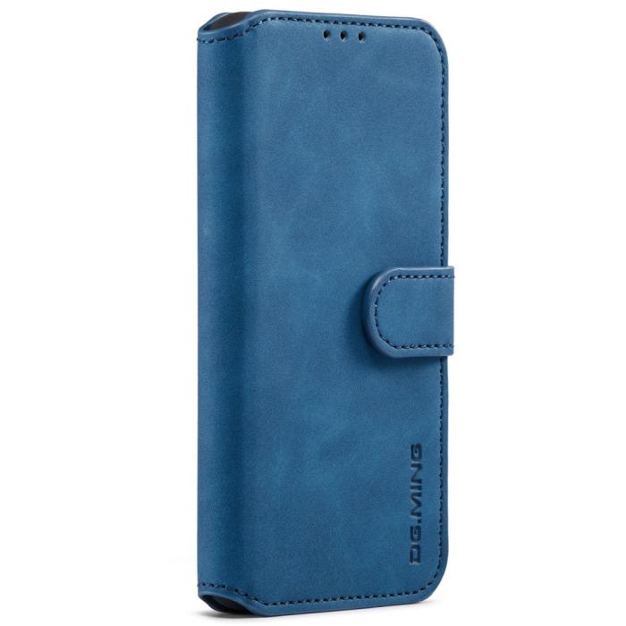 Bild 2, DG.MING Samsung Galaxy A53 5G Fodral Retro Läder Blå