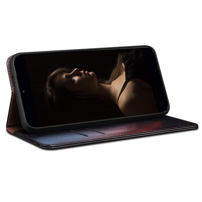Bild 5, OnePlus Nord CE 2 5G Fodral Flip Crazy Horse Svart