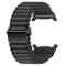 Galaxy Watch Ultra 47 mm Armband Nylon Justerbart Svart