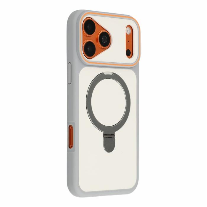 Bild 2, iPhone 18 Pro Max/17 Pro Max Skal MagSafe Stativ Grå