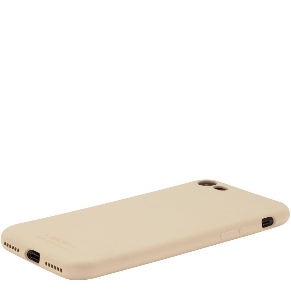 holdit iPhone 7/8/SE Mobilskal Silikon Beige