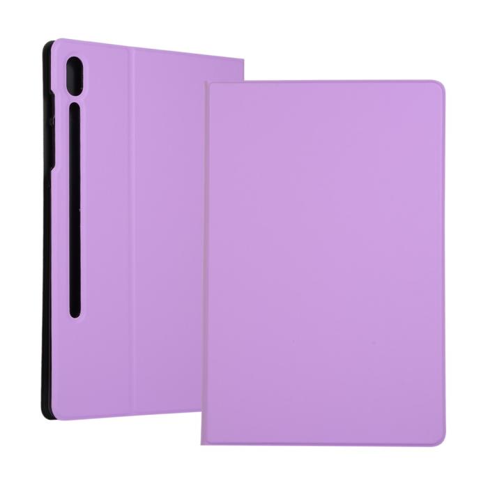 Bild 1, Samsung Galaxy Tab S7 Plus / Tab S8 Plus Fodral Case Stand Lila