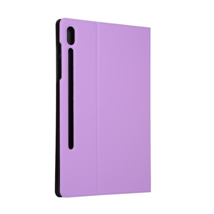 Bild 2, Samsung Galaxy Tab S7 Plus / Tab S8 Plus Fodral Case Stand Lila