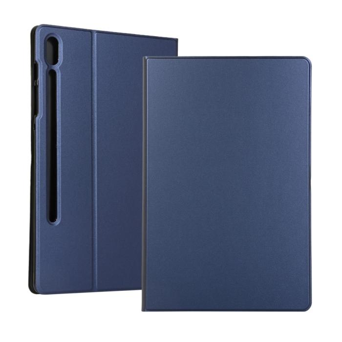 Bild 1, Samsung Galaxy Tab S7 Plus / Tab S8 Plus Fodral Case Stand Mörk Blå