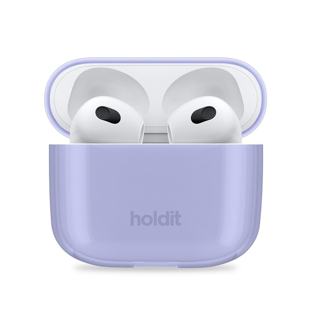 holdit AirPods 3 Skal Seethru Lavender