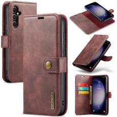 DG.MING Samsung Galaxy S25 2in1 Magnet Fodral / Skal R&ouml;d