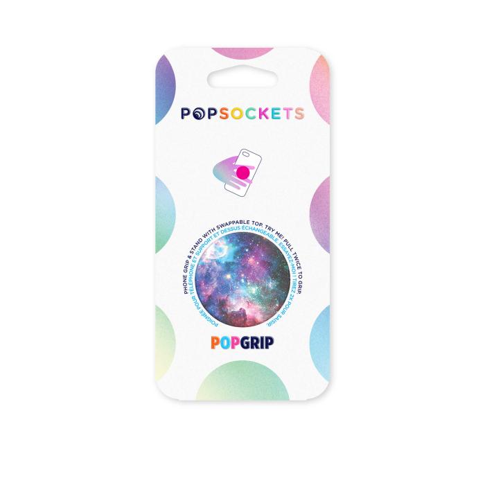 Bild 2, PopSockets Avtagbart Grip med Ställfunktion Blue Nebula