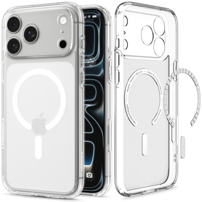 Bild 2, Spigen iPhone 18 Pro / 17 Pro Skal MagSafe Ultra Vit