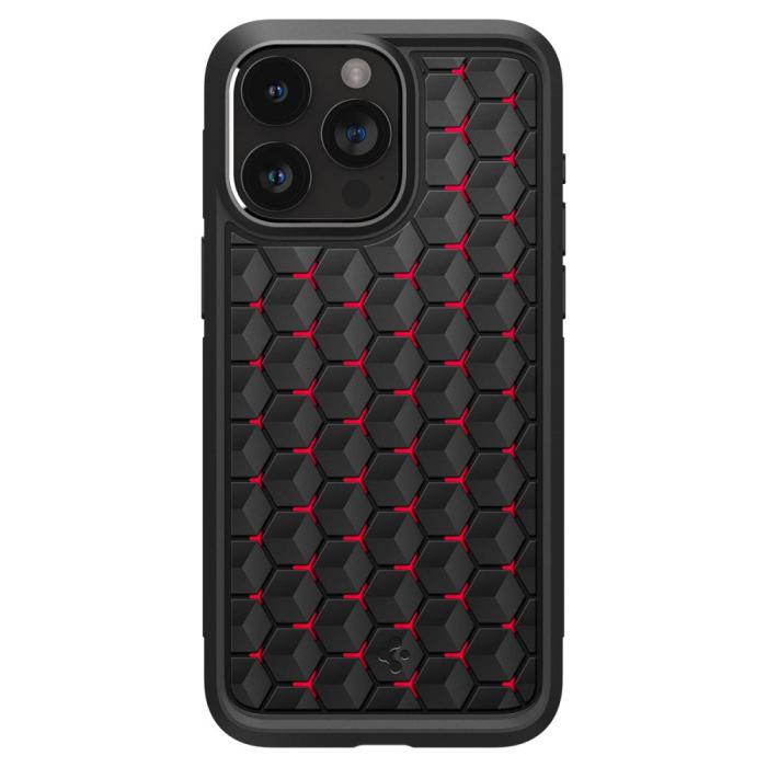 Bild 2, Spigen iPhone 15 Pro Max Skal Cryo Armor Cyro Red