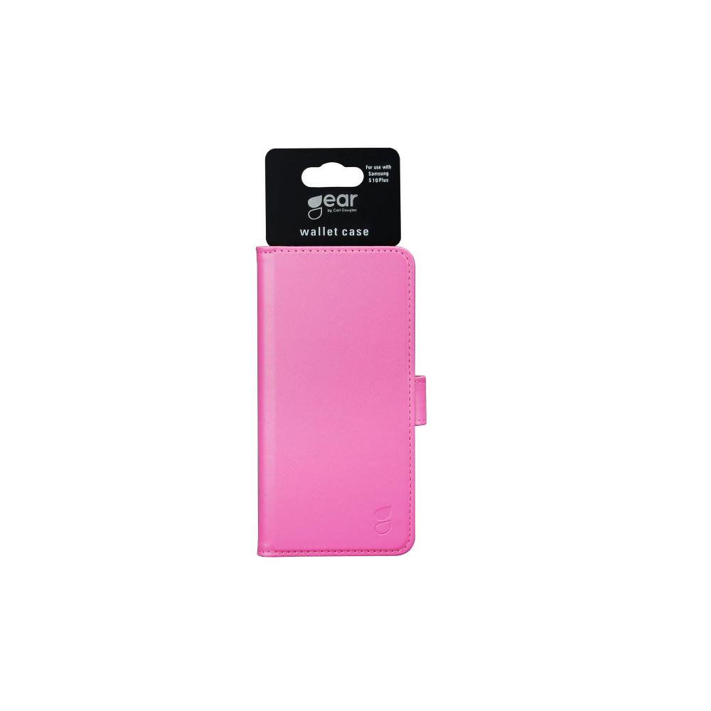 GEAR Samsung Galaxy S10 Plus Fodral Läder Rosa
